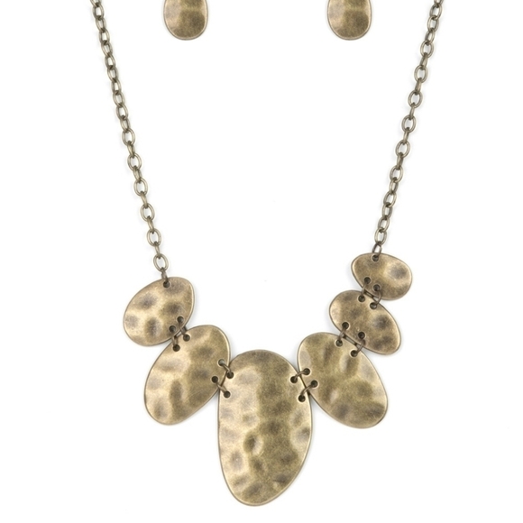 Brass necklace Set - Picture 6 of 6